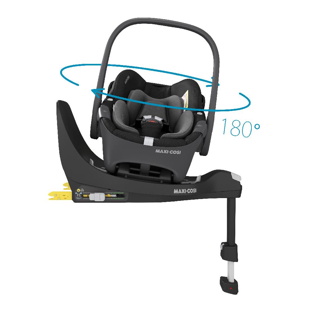 babymarkt Set Babyschale Pebble 360 Essential Black plus Basisstation FamilyFix 360 Exklusive Angebote