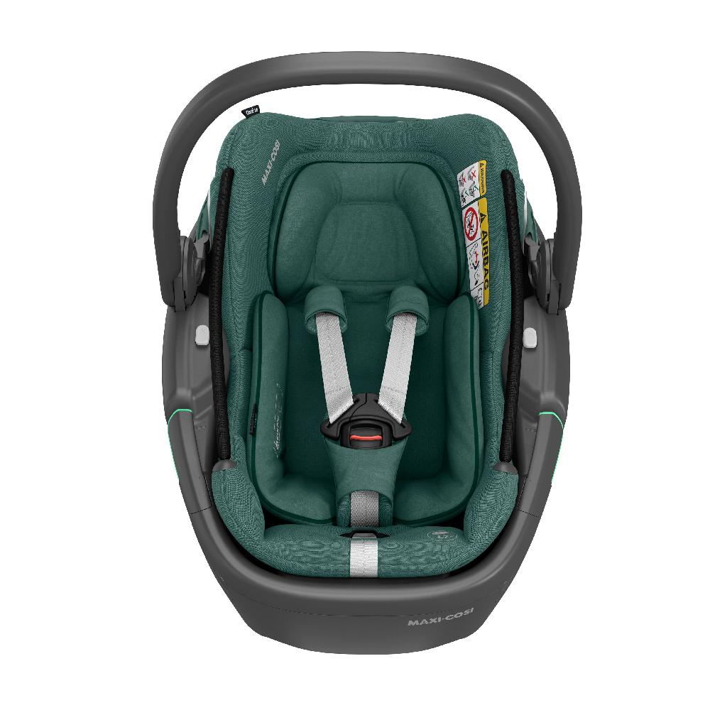 babymarkt Set Babyschale Coral 360 Essential Green plus Basisstation FamilyFix 360 Tiefpreis