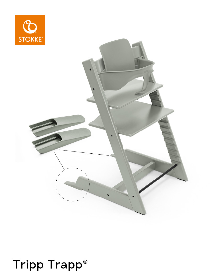 babymarkt Tripp Trapp Hochstuhl Glacier Green + Gratis Baby Set V2 Glacier Green Fabrikladen