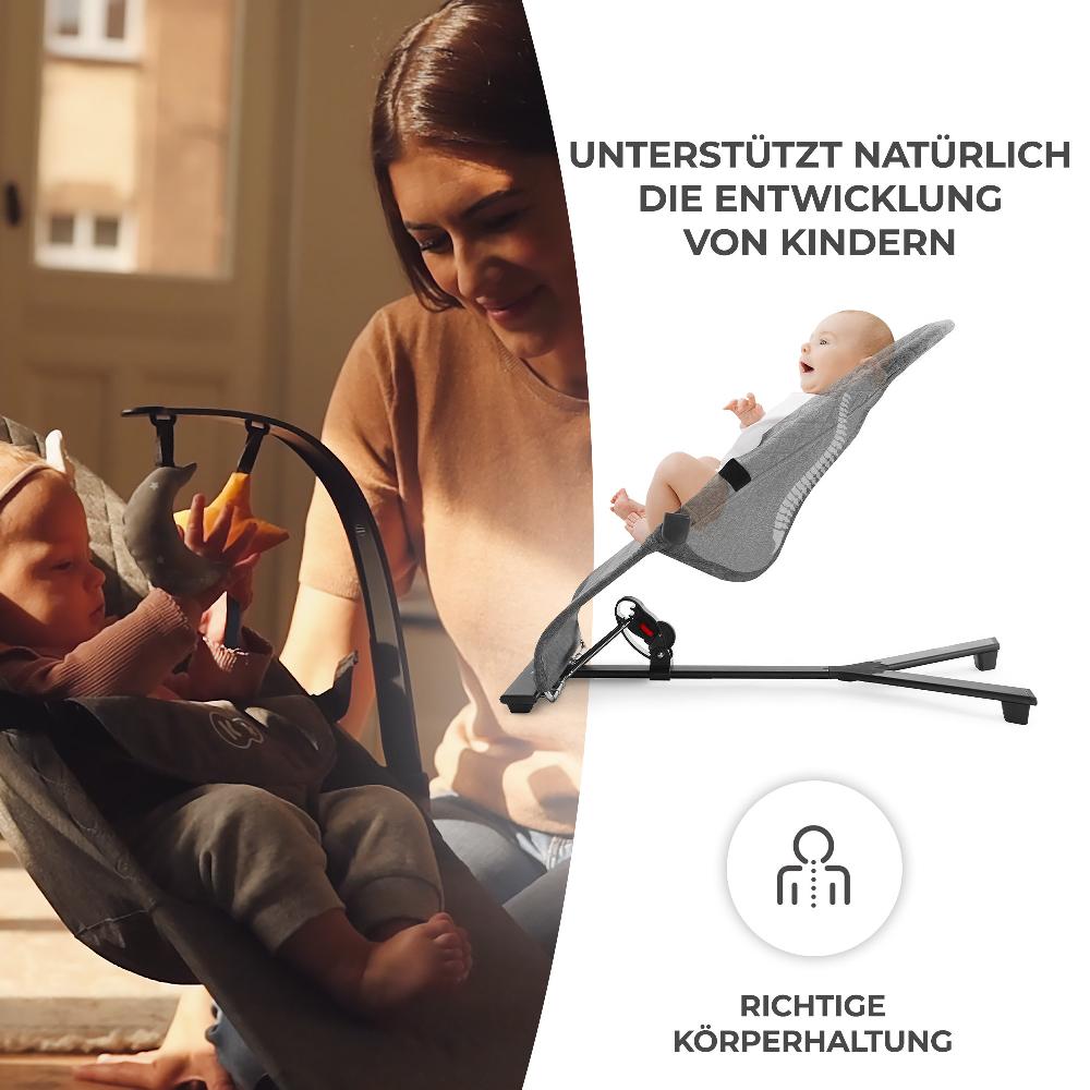 babymarkt Babywippe MIMI grey Begrenztes Angebot