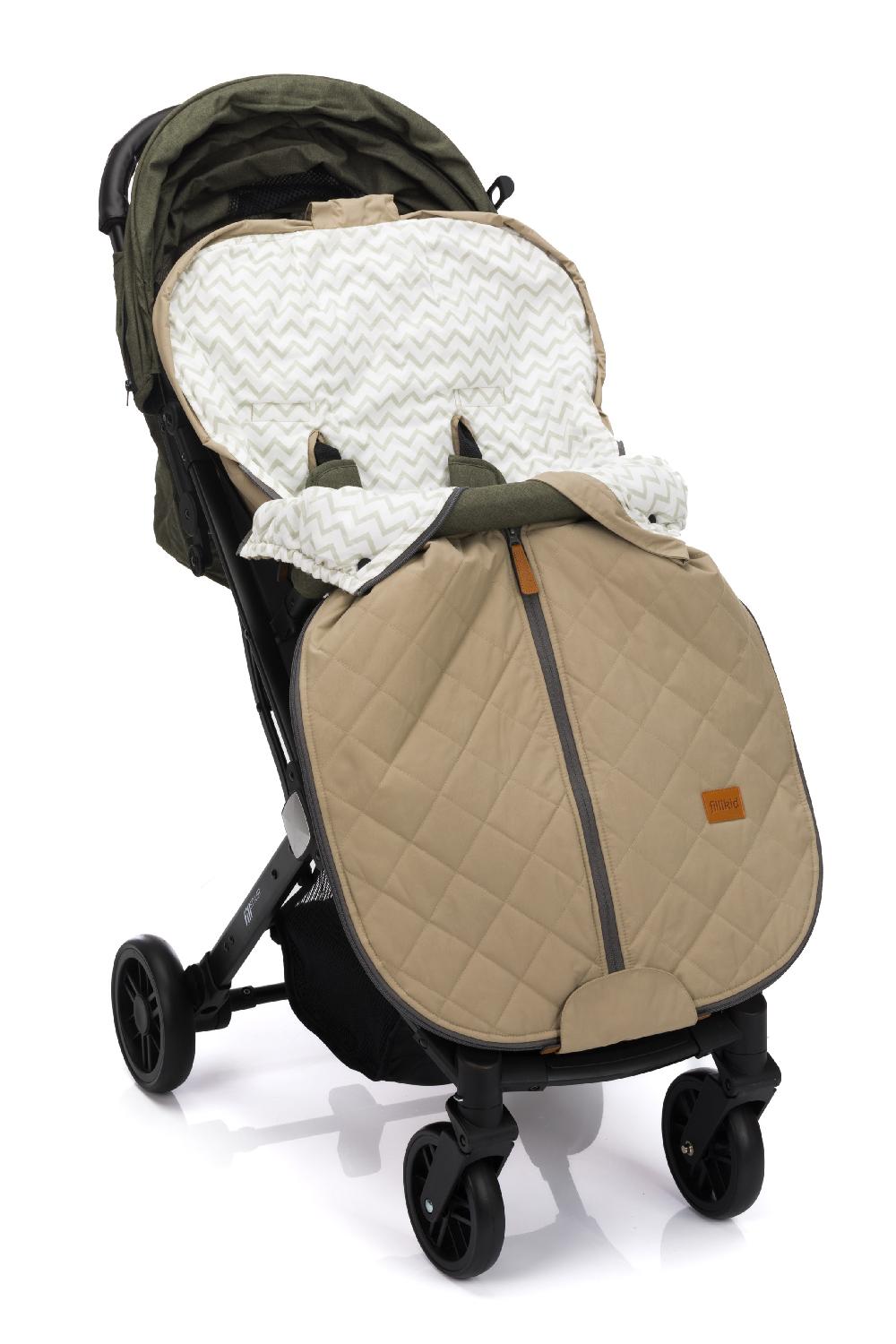 babymarkt Sommerfußsack Light Big 100x50 cm taupe Preisnachlass