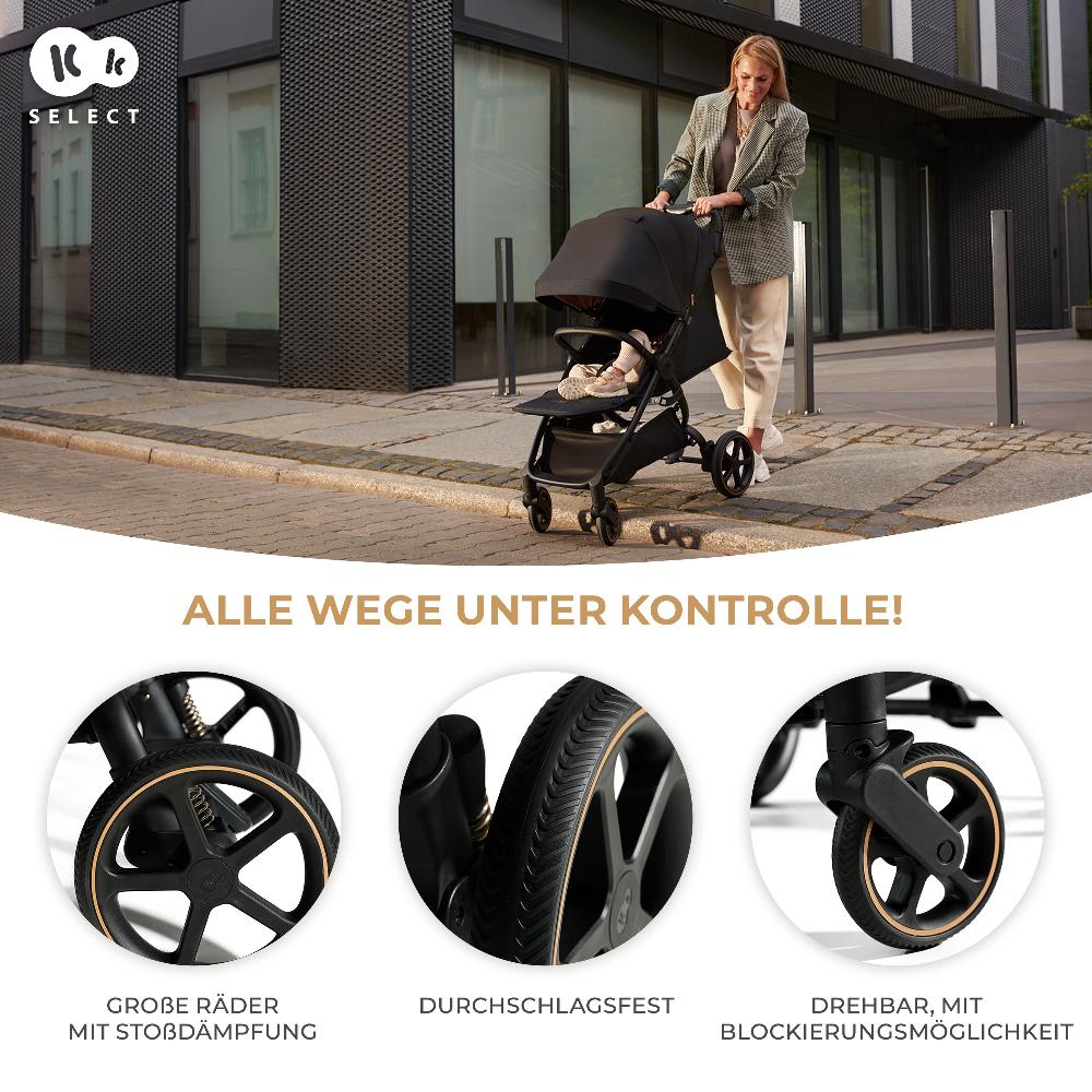 babymarkt Kinderwagen MITZY beige Große Rabatte