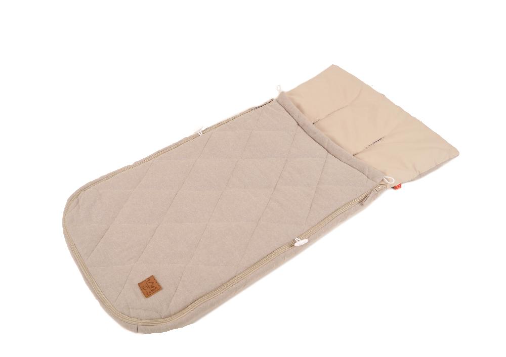 babymarkt Ganzjahresfußsack NIKKO MELANGE sand melange Räumungsverkauf