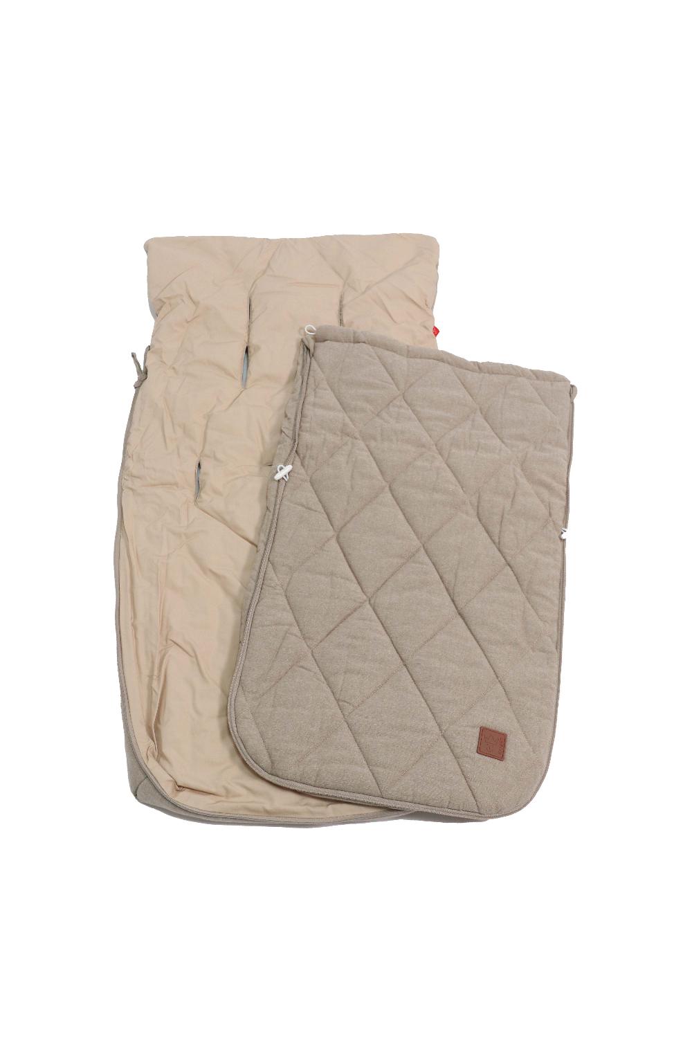 babymarkt Ganzjahresfußsack NIKKO MELANGE sand melange Räumungsverkauf