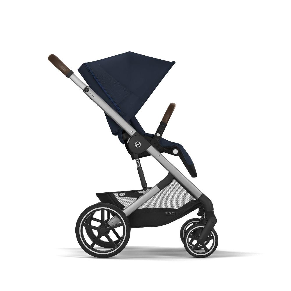 babymarkt Kinderwagen Balios S Lux Silver Ocean Blue Riesige Ersparnisse