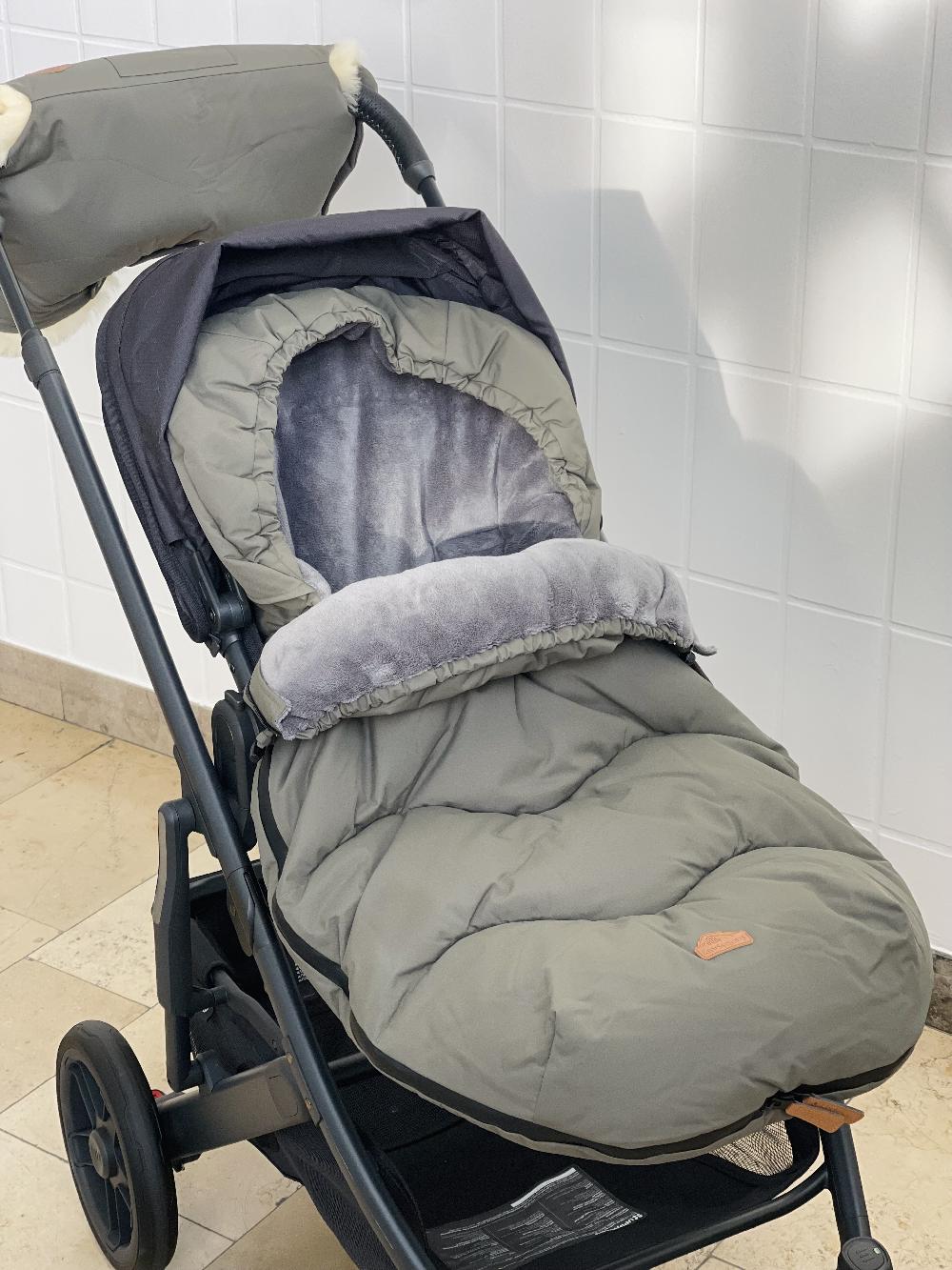 babymarkt Winterfußsack vanntasly Thermo oliv JETZT KAUFEN
