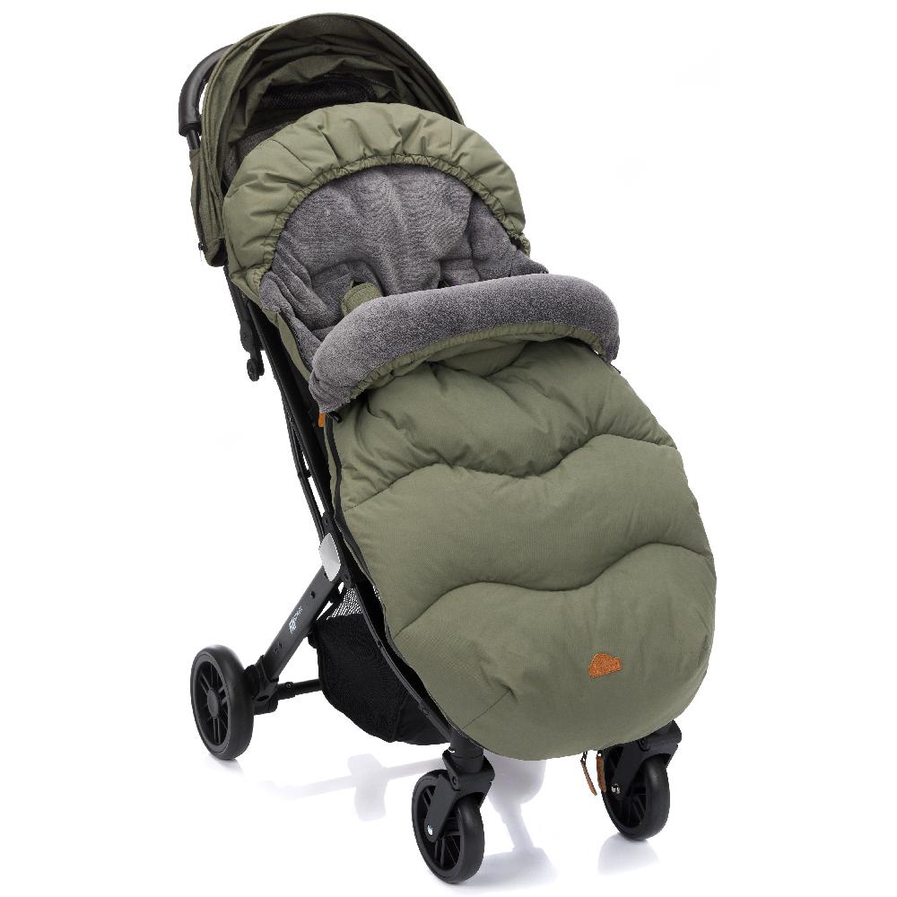 babymarkt Winterfußsack vanntasly Thermo oliv JETZT KAUFEN