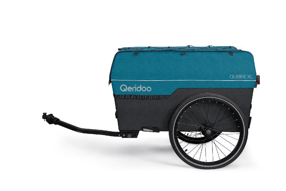 babymarkt Lastenanhänger Qubee Limited Edition Petrol 220 L Volumen inkl. Bollerwagen Set Nur noch ein Tag übrig