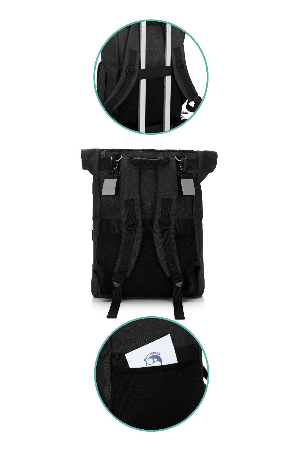 babymarkt Wickelrucksack Tokio schwarz Rabatte dieses Monats
