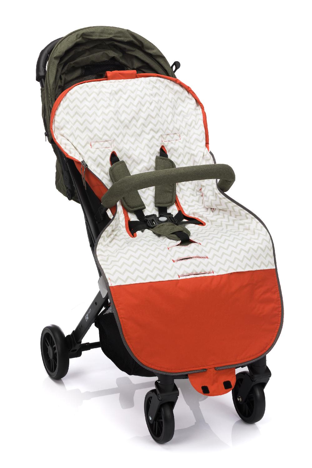 babymarkt Sommerfußsack Light Big 100x50 cm paprika Schlussverkauf