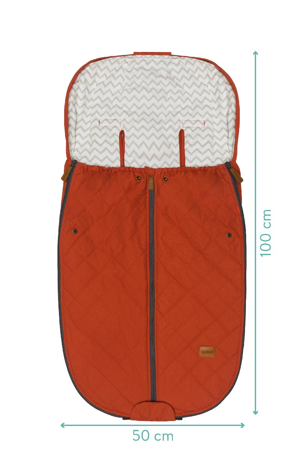 babymarkt Sommerfußsack Light Big 100x50 cm paprika Schlussverkauf
