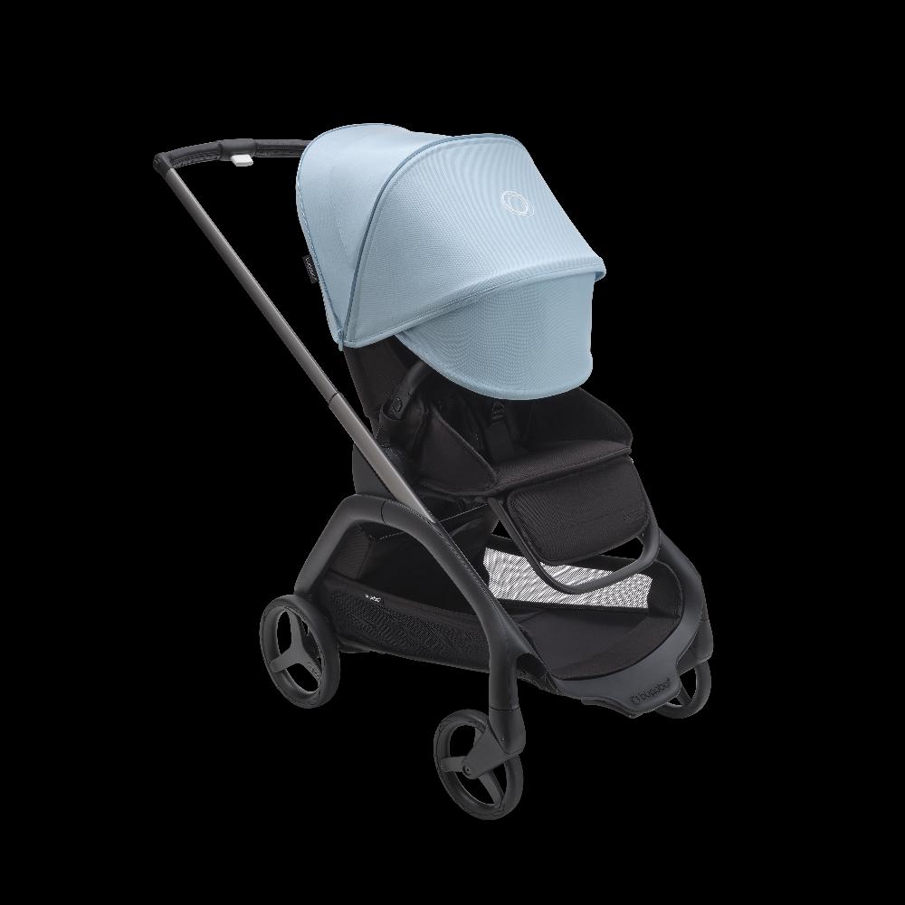 babymarkt Kinderwagen Dragonfly Complete Graphite/Midnight Black/Skyline Blue Essential Bundle Großer Ausverkauf