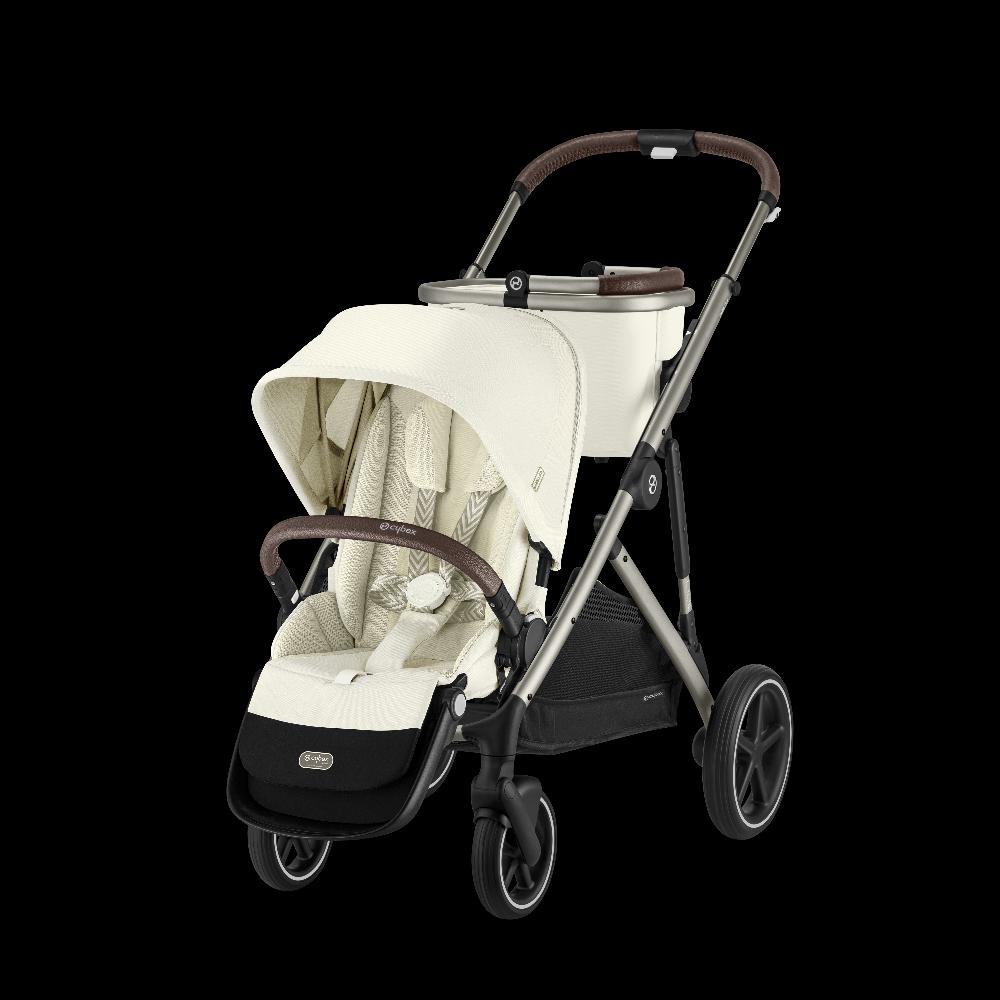 babymarkt Kinderwagen Gazelle S Taupe Seashell Beige inklusive Babyschale Cloud G i-Size Plus Seashell Beige Basisstation Base G und Adapter Muttertagsangebot
