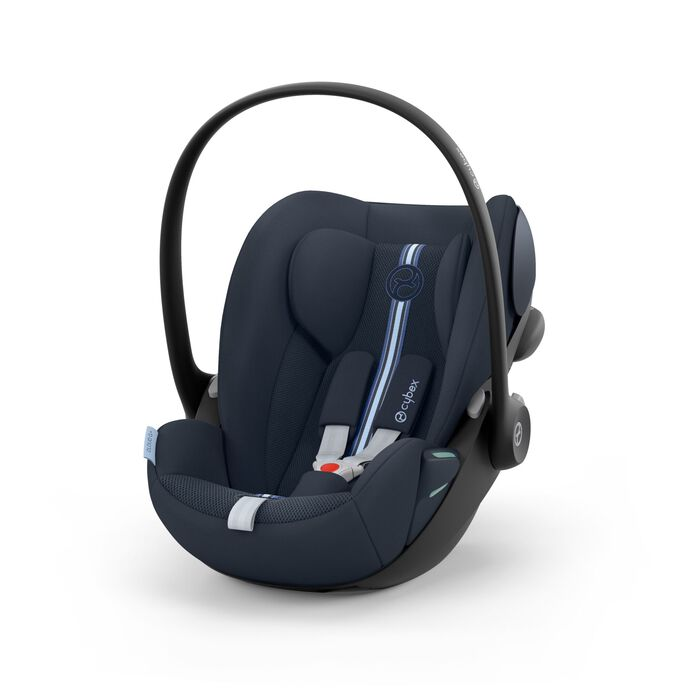 babymarkt Kinderwagen Gazelle S Silver Ocean Blue inklusive Babyschale Cloud G i-Size Plus Ocean Blue Basisstation Base G und Adapter Vatertagsangebot