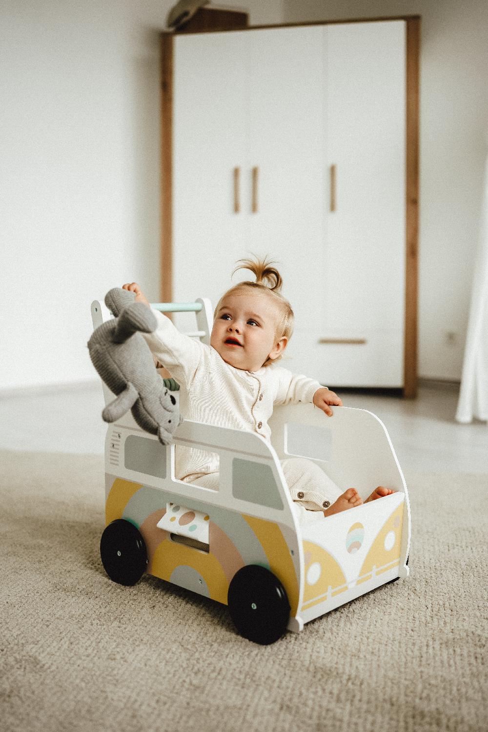 babymarkt Lauflernwagen turbus Regenbogen Zeitlich begrenztes Angebot