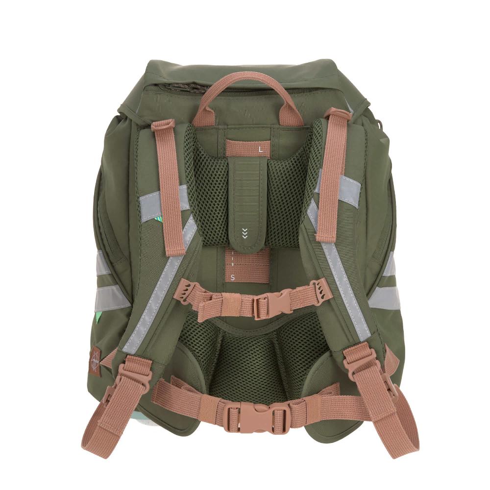 babymarkt Schulranzen-Set 7-tlg. Flexy Unique olive Tiefpreis