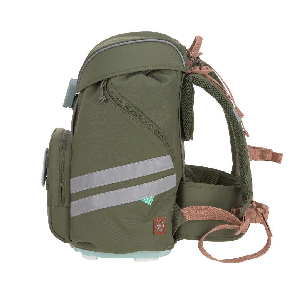 babymarkt Schulranzen-Set 7-tlg. Flexy Unique olive Tiefpreis
