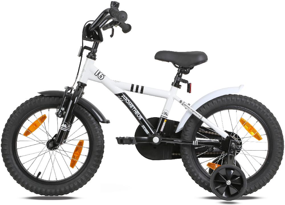 babymarkt Kinderfahrrad 16" mit Stützräder weiß-schwarz Bis zu 50% Rabatt