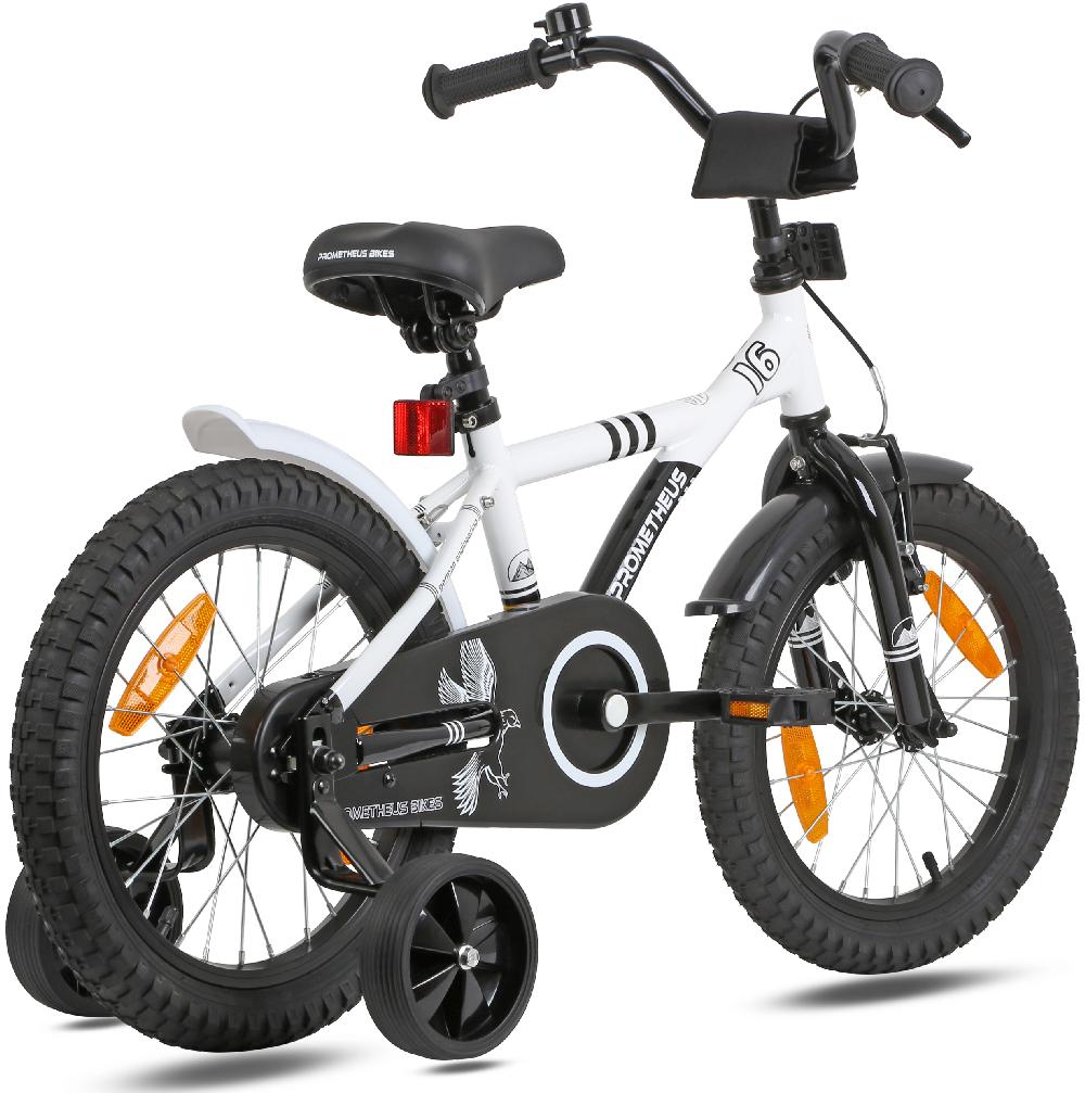 babymarkt Kinderfahrrad 16" mit Stützräder weiß-schwarz Bis zu 50% Rabatt
