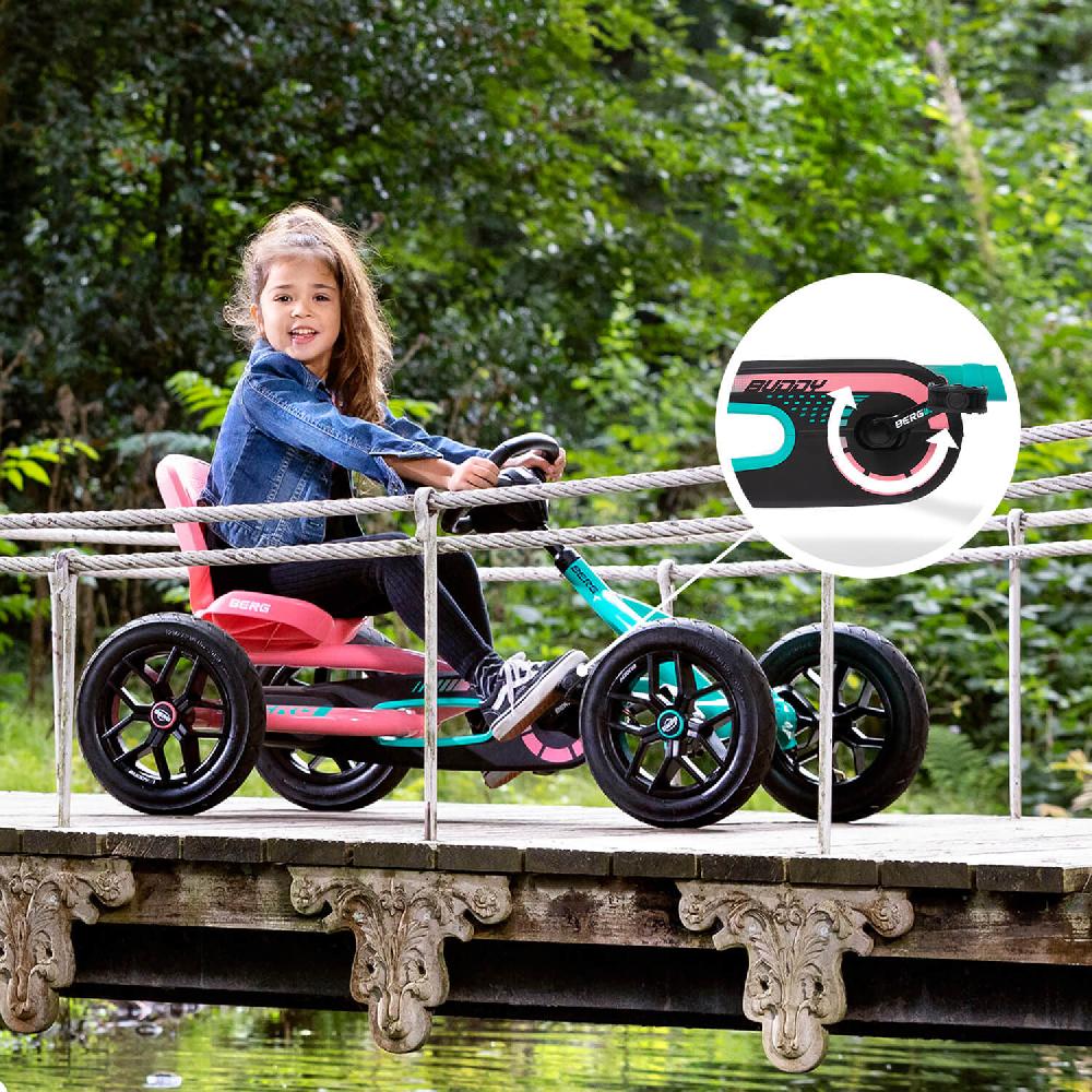 babymarkt Pedal Go-Kart Buddy Graphite Sondermodell - limitiert Clearance-Verkauf