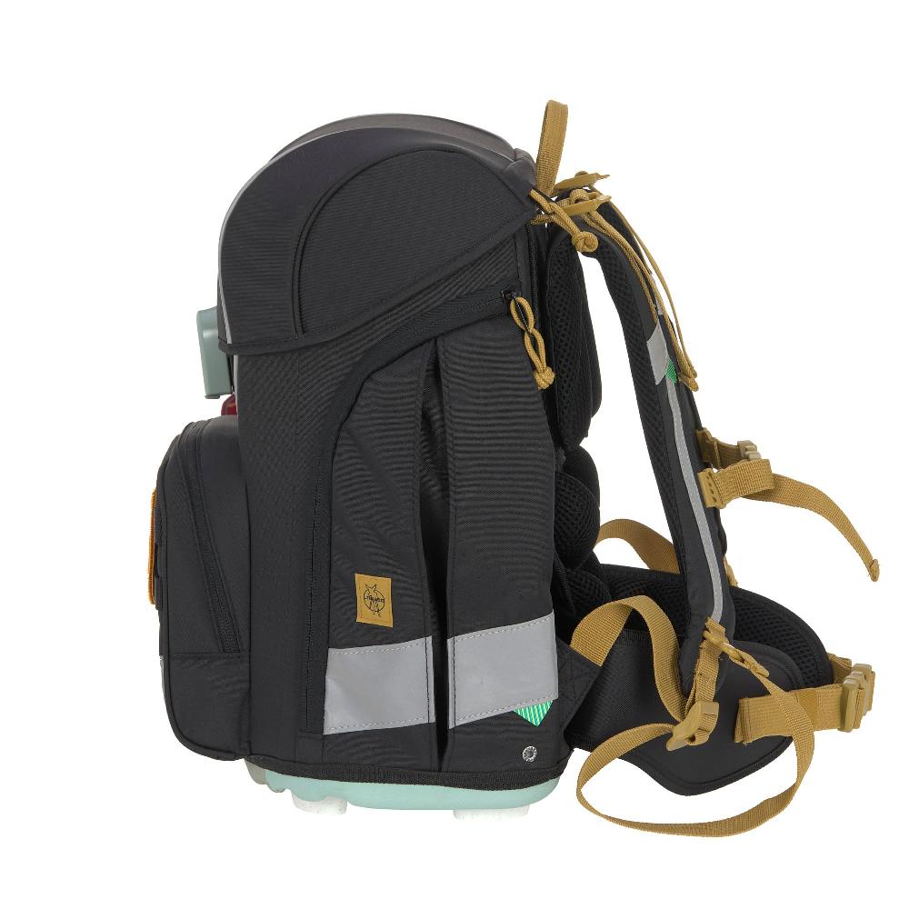 babymarkt Schulranzen-Set 7-tlg. Boxy Unique black 2025