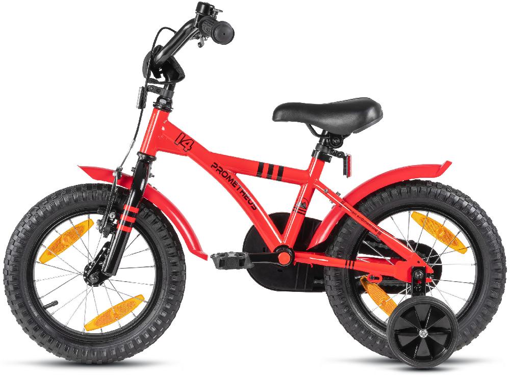 babymarkt Kinderfahrrad 14" mit Stützräder rot-schwarz Hotsell