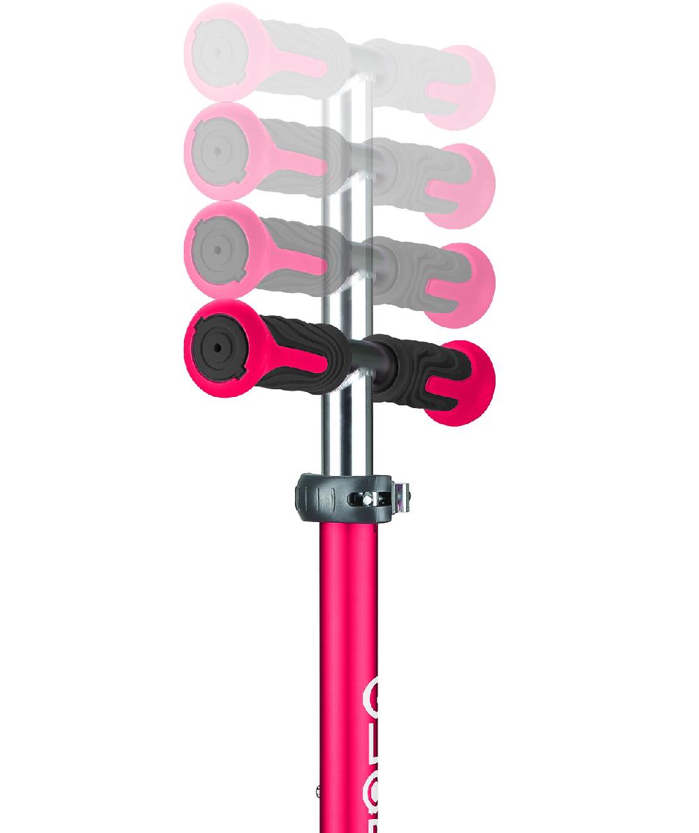 babymarkt Scooter ELITE DELUXE LIGHTS mit Leuchtrollen rot Schlussverkauf