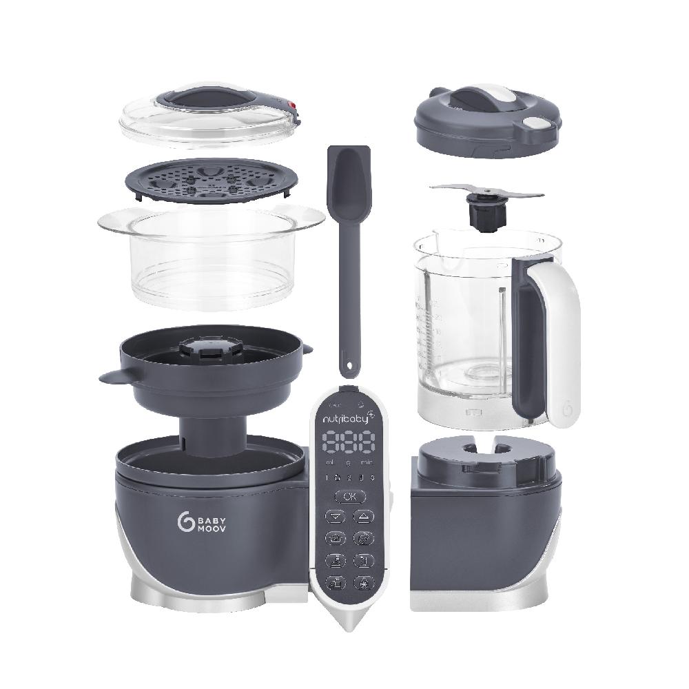 babymarkt Küchenmaschine Nutribaby plus industrial grey Sonderangebot