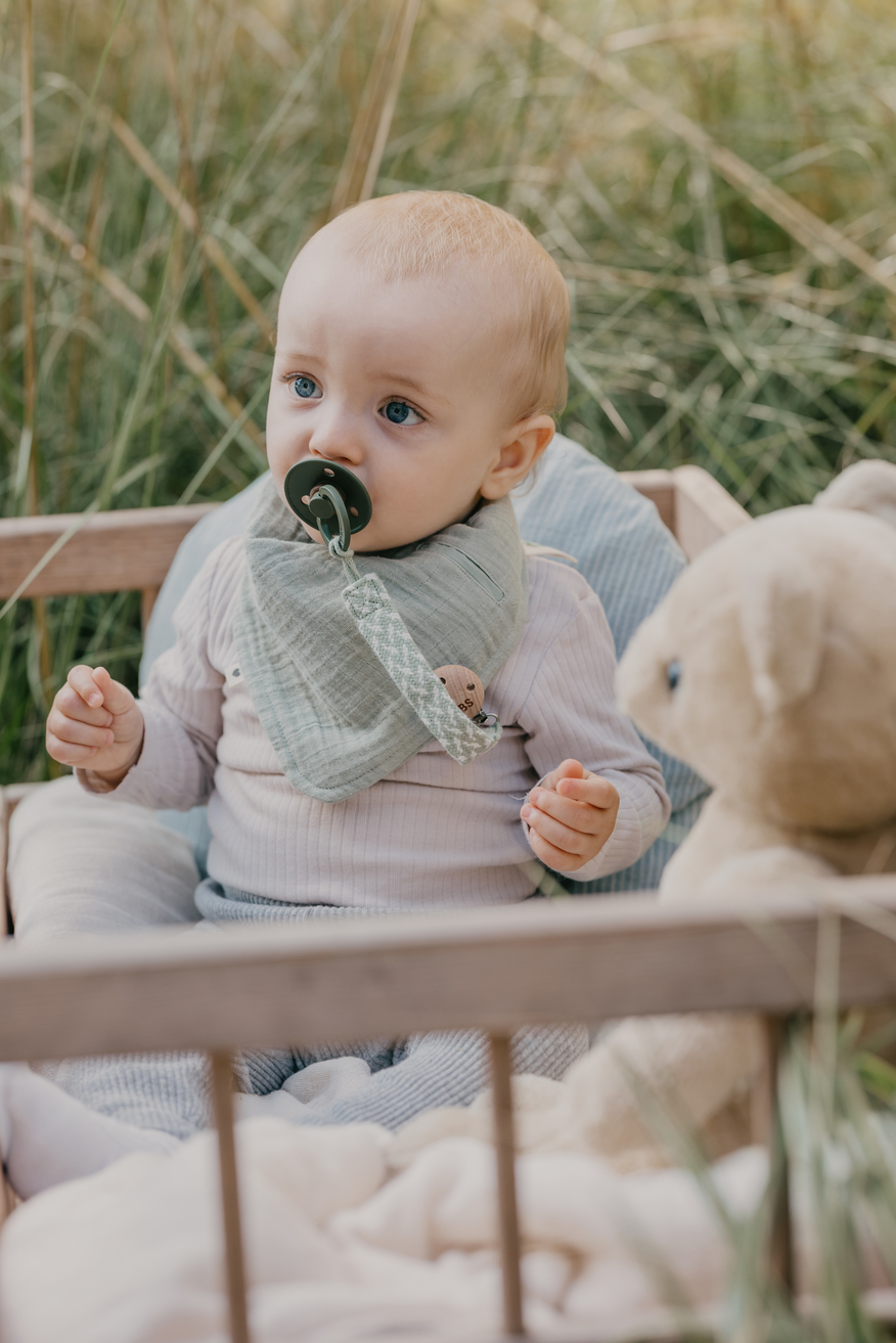 babymarkt Schnullerkette Sage/Ivory Preisnachlass