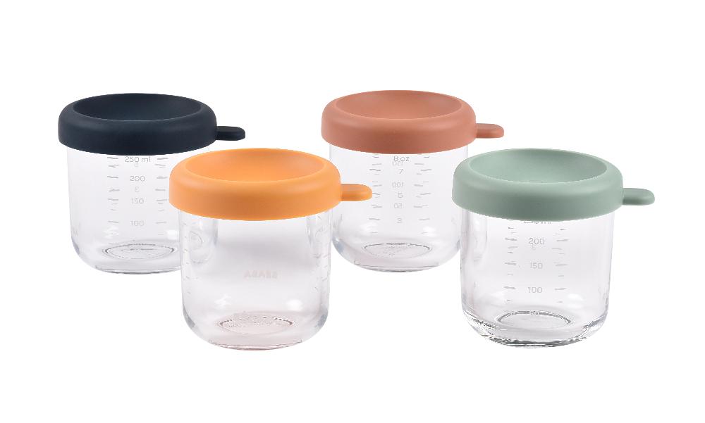 babymarkt Portionsbehälter 4er Set aus Glas sunrise Weihnachtsangebot