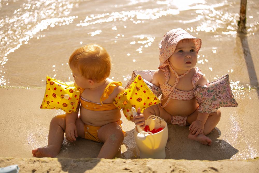 babymarkt Lila Leopard Schwimmflügel (0-2 Jahre) Blitzangebot