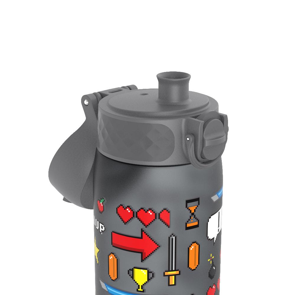 babymarkt Trinkflasche auslaufsicher 500 ml Gamer / grau Sonderangebot