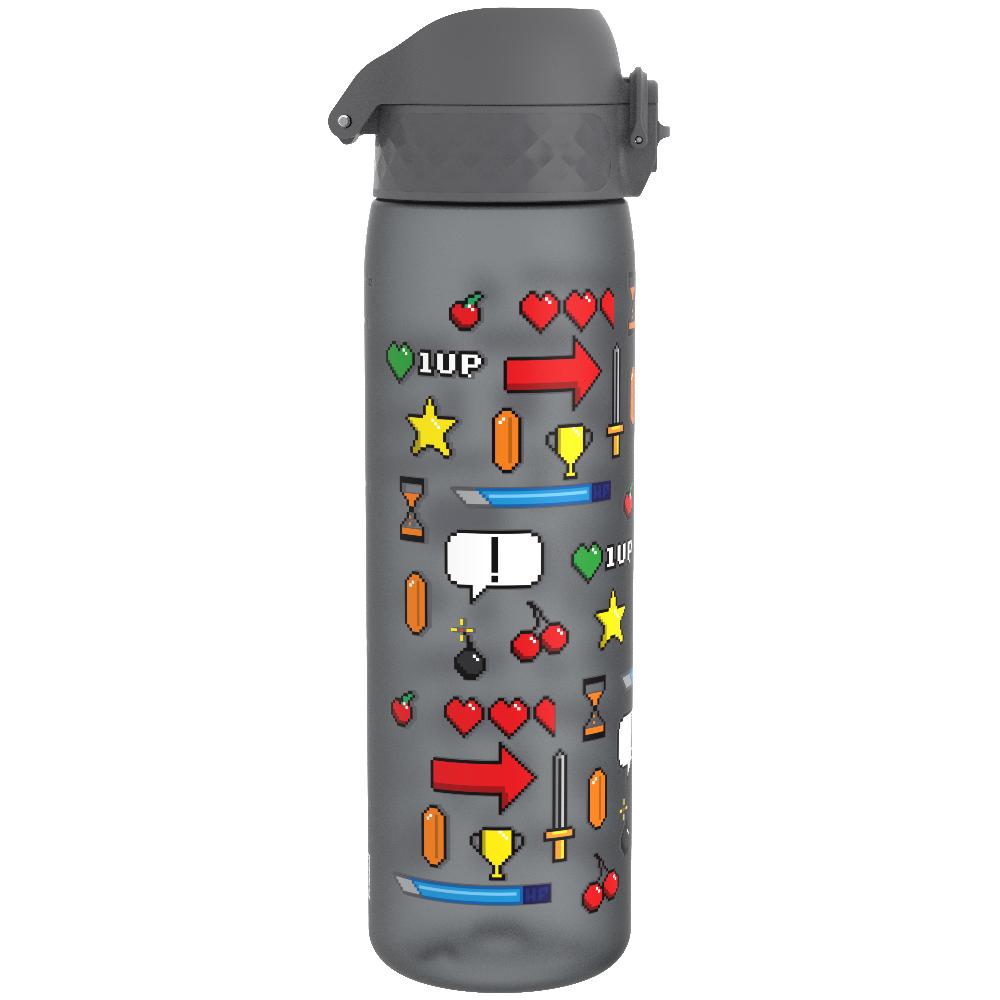 babymarkt Trinkflasche auslaufsicher 500 ml Gamer / grau Sonderangebot