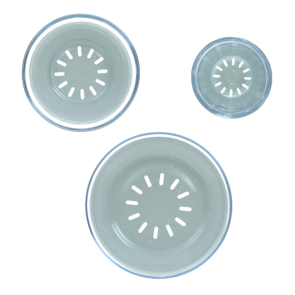 babymarkt Esslernset aus Glas und Silikon blue Begrenztes Angebot