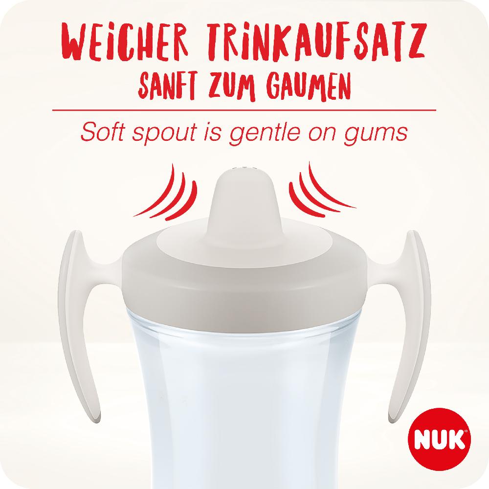 babymarkt Trainer Cup 230ml weiche Trinktülle auslaufsicher ab 6 Monaten petrol Lagerräumung