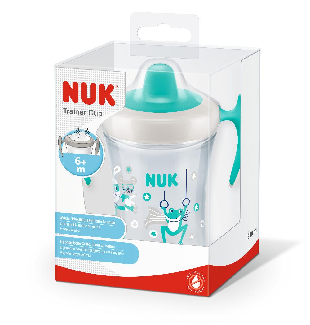 babymarkt Trainer Cup 230ml weiche Trinktülle auslaufsicher ab 6 Monaten petrol Lagerräumung