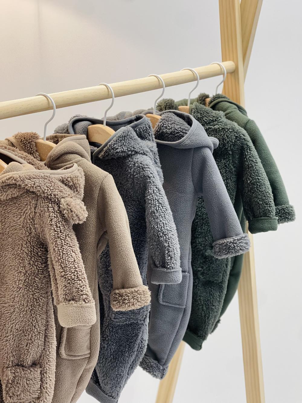 babymarkt Fleece Overall kuddel grau Neueste Mode