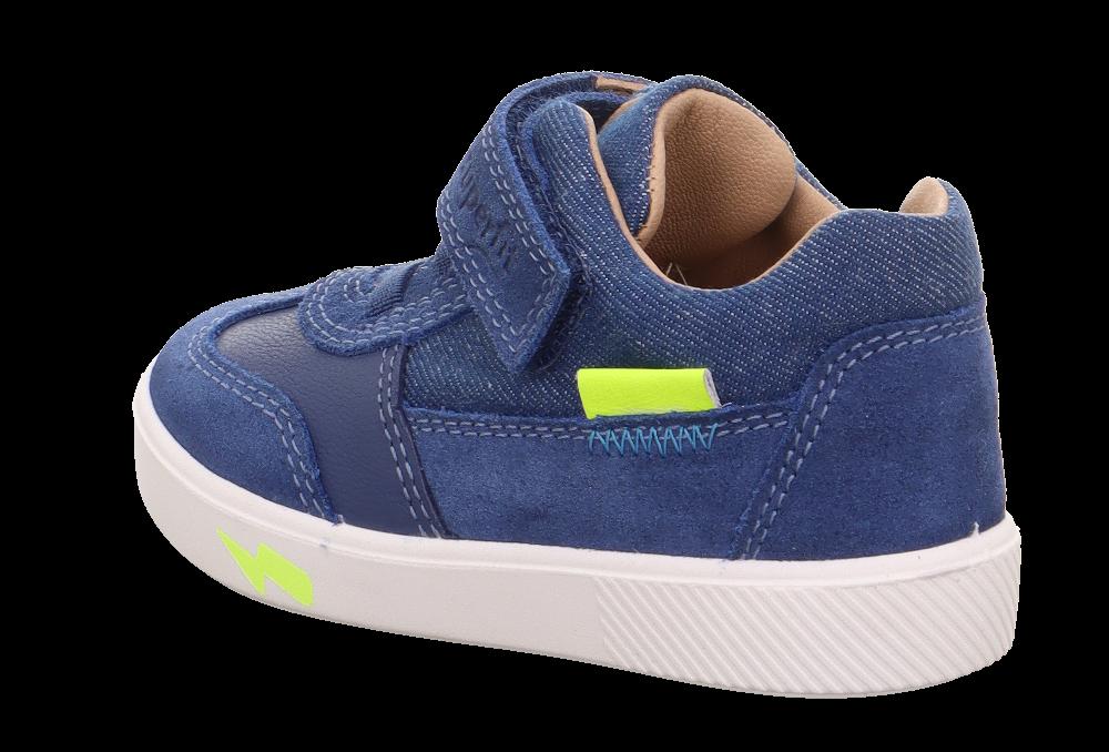 babymarkt Halbschuh Supies blau/gelb (mittel) Letzter Tag