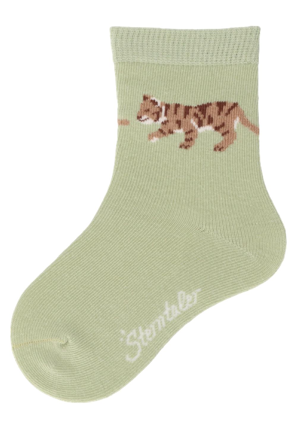 babymarkt Söckchen 3er-Pack Krokodil braun melange Outlet