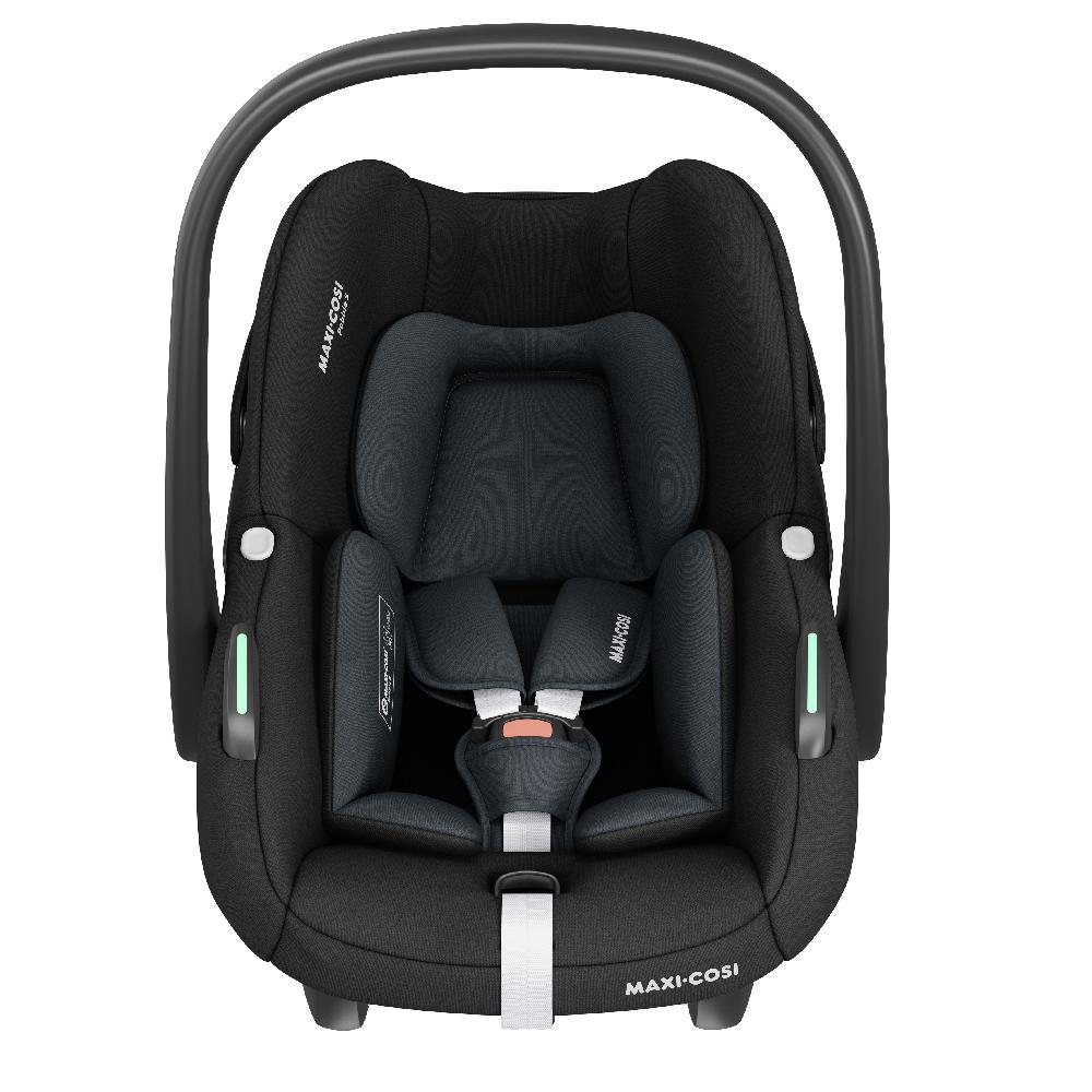 babymarkt Babyschale Pebble S Tonal Black inkl. Reboarder Pearl S Tonal Black und Basisstation FamilyFix S Black Kauf eins, bekomm eins gratis
