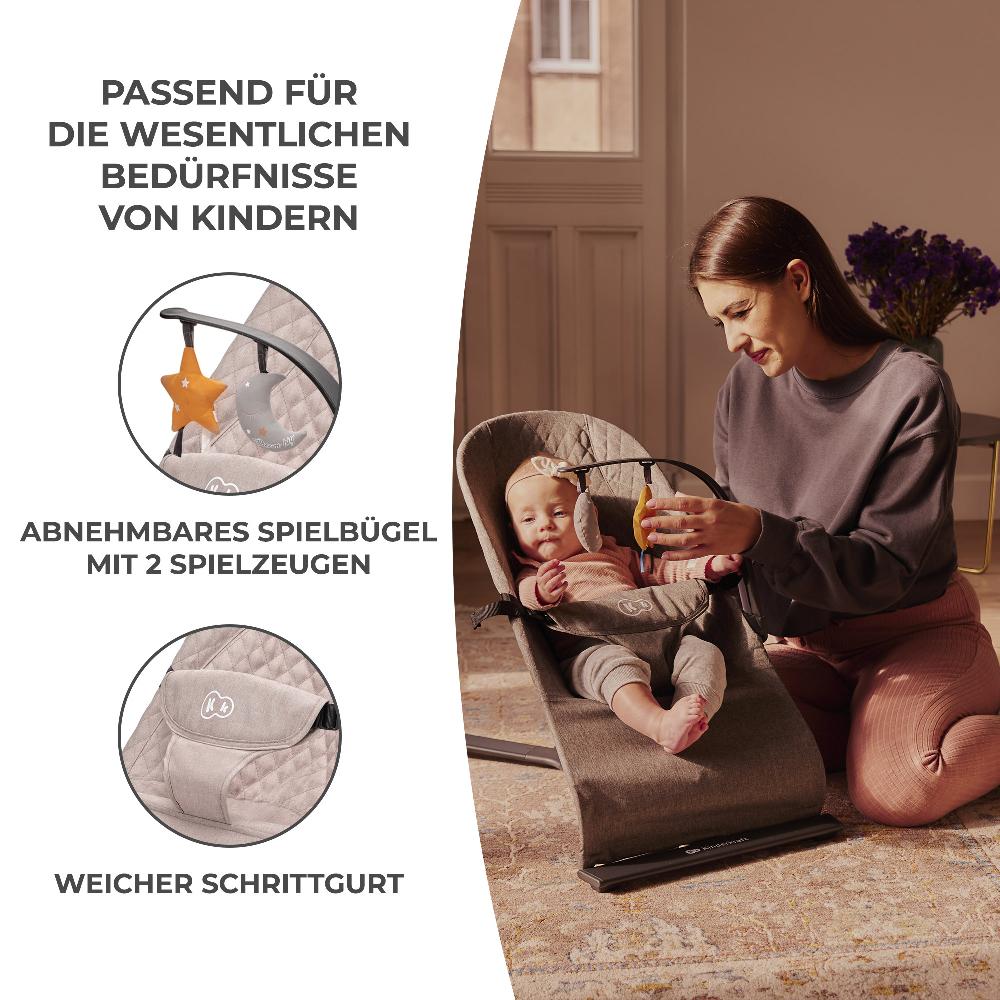 babymarkt Babywippe MIMI beige Schlussverkauf