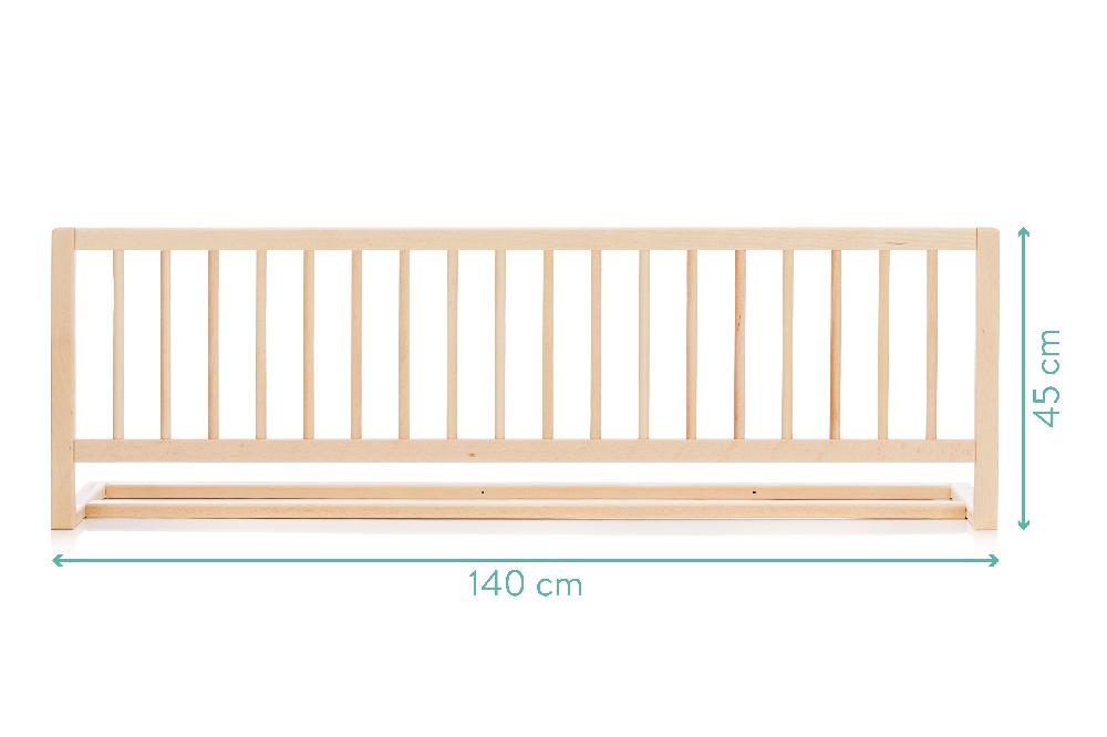 babymarkt Bettgitter Lilly 140 x 45 cm natur Günstiger Verkauf
