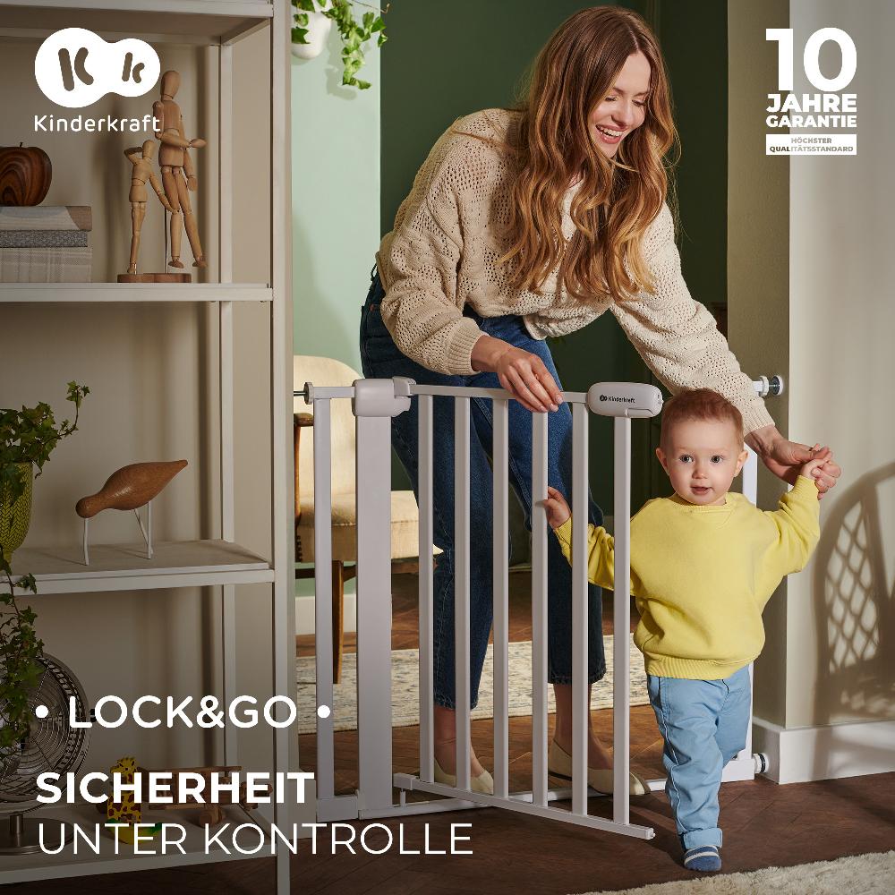 babymarkt Türschutzgitter LOCK&GO white Blitzverkäufe