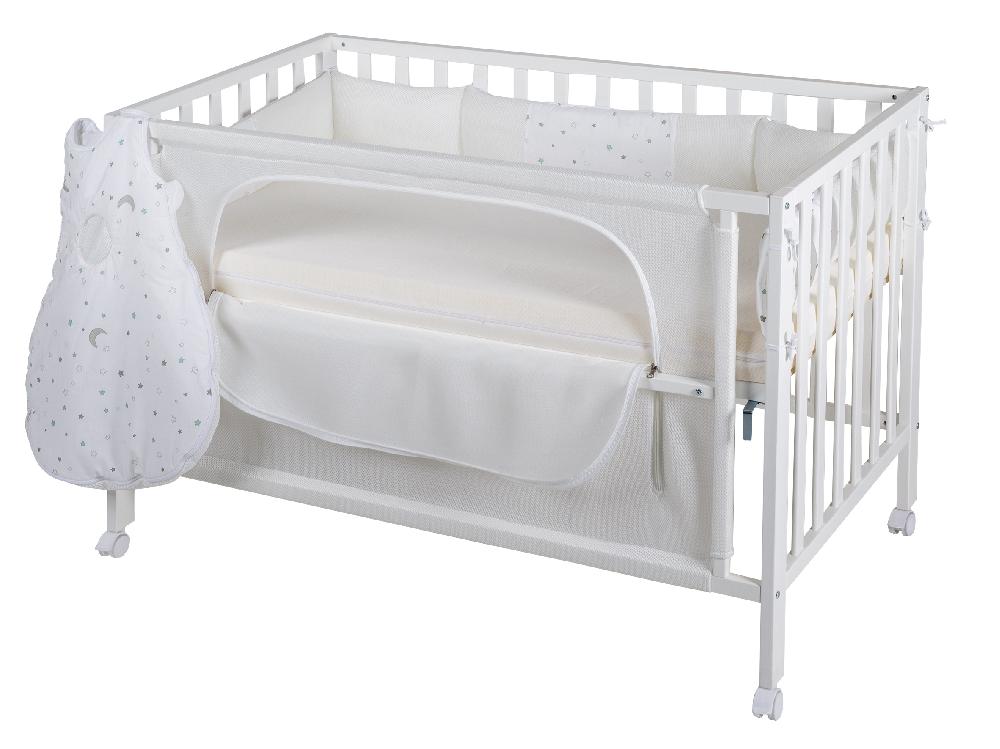 babymarkt Room Bed safe asleep Sternenzauber weiß Sonderangebot