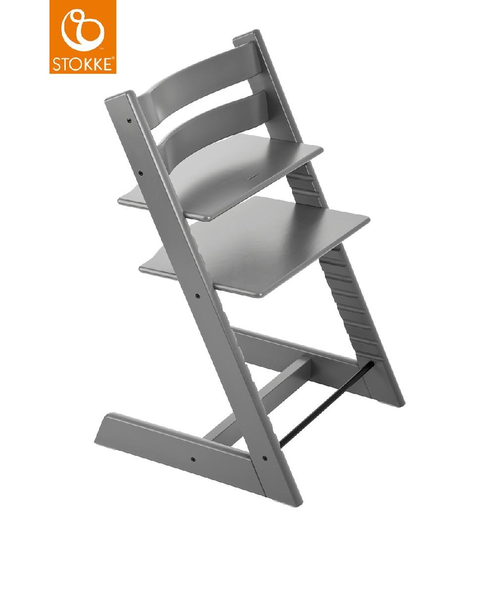 babymarkt Mega Tripp Trapp Set Hochstuhl Buche Storm Grey inkl. Newborn Set Grey und Baby Set V2 Storm Grey Flash Sale