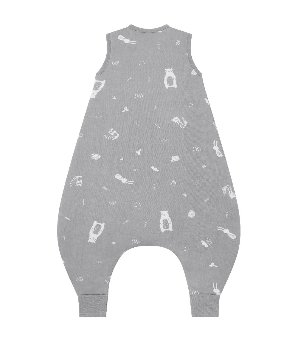 babymarkt Ganzjahresschlafsack smalig mit Füßen grau Sonderangebote