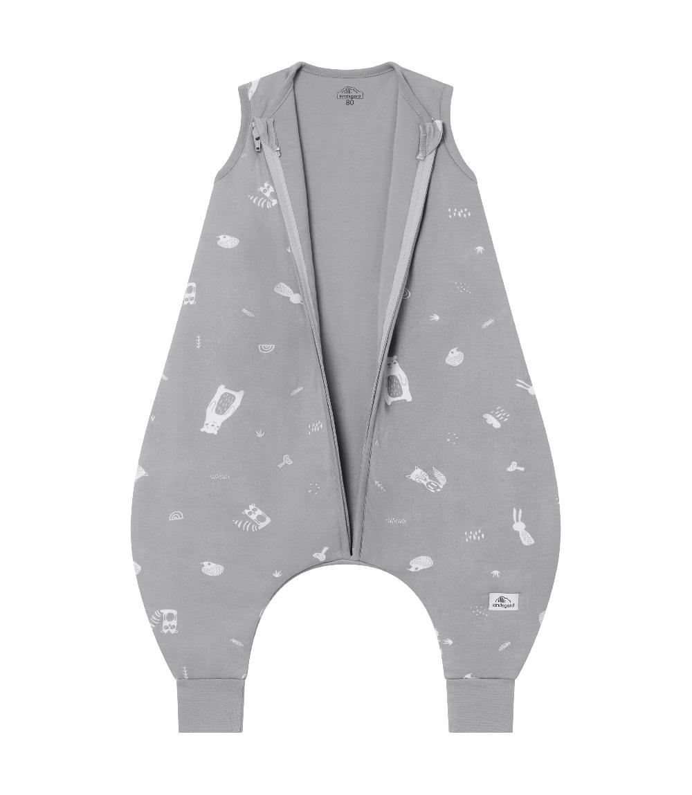 babymarkt Ganzjahresschlafsack smalig mit Füßen grau Sonderangebote