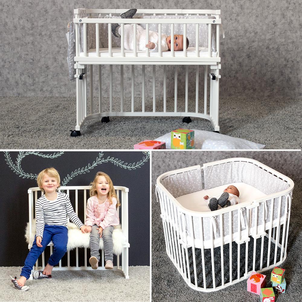 babymarkt Beistellbett Boxspring XXL weiß Letzte 2 Tage