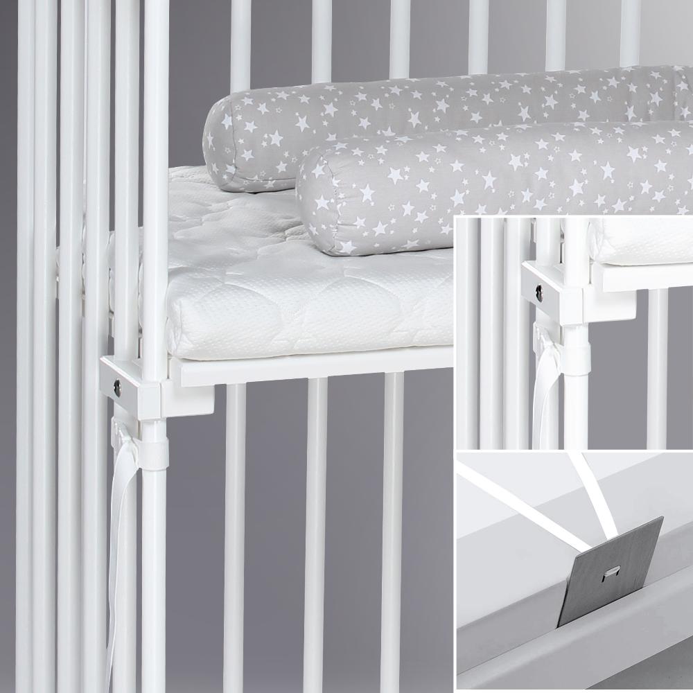 babymarkt Beistellbett Boxspring XXL weiß Letzte 2 Tage