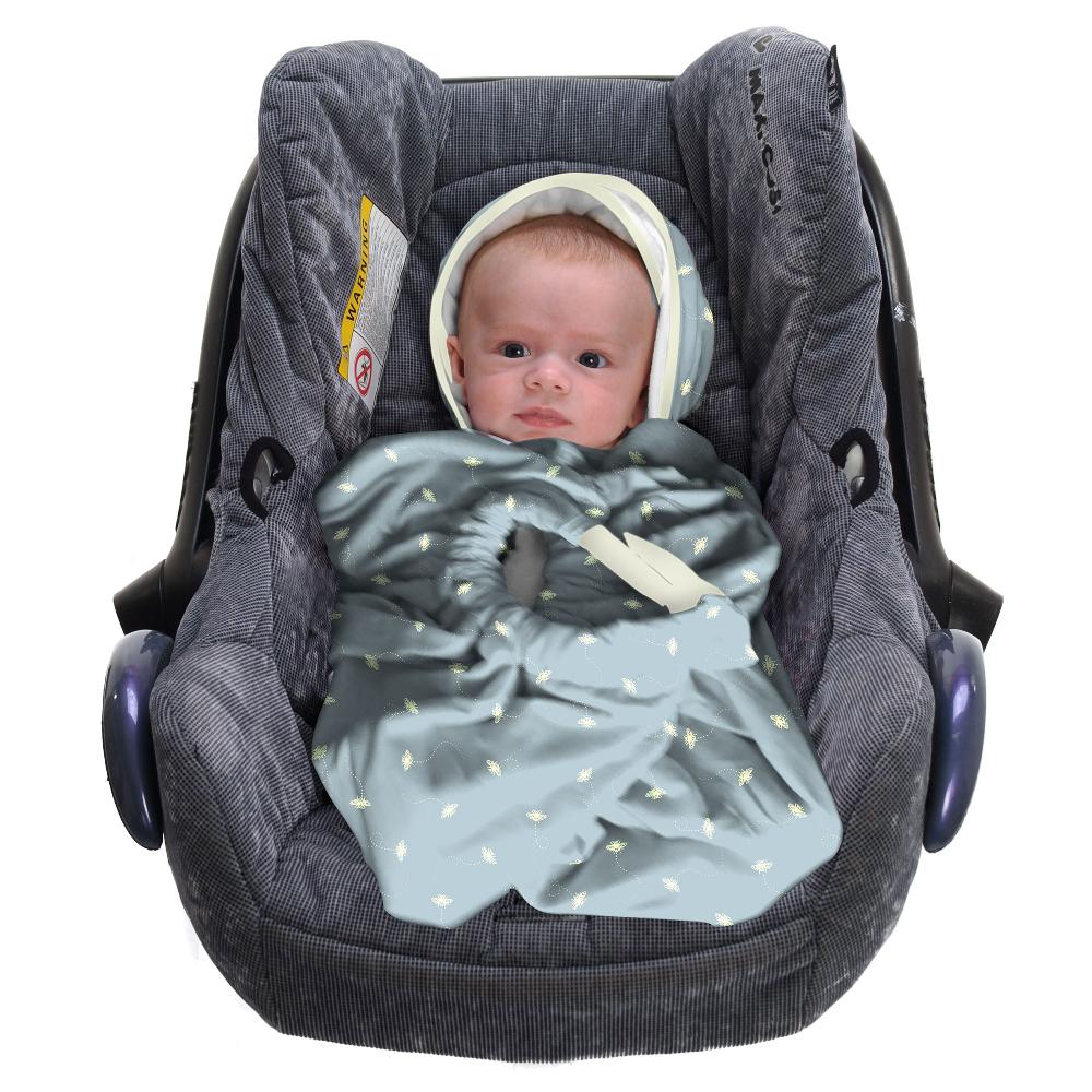 babymarkt Tragehilfe mint honey bee - Organic cotton Cyber Monday